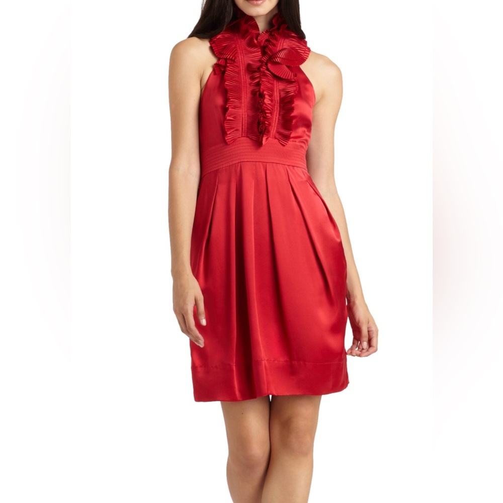 BCBG NWT Silk halter dress